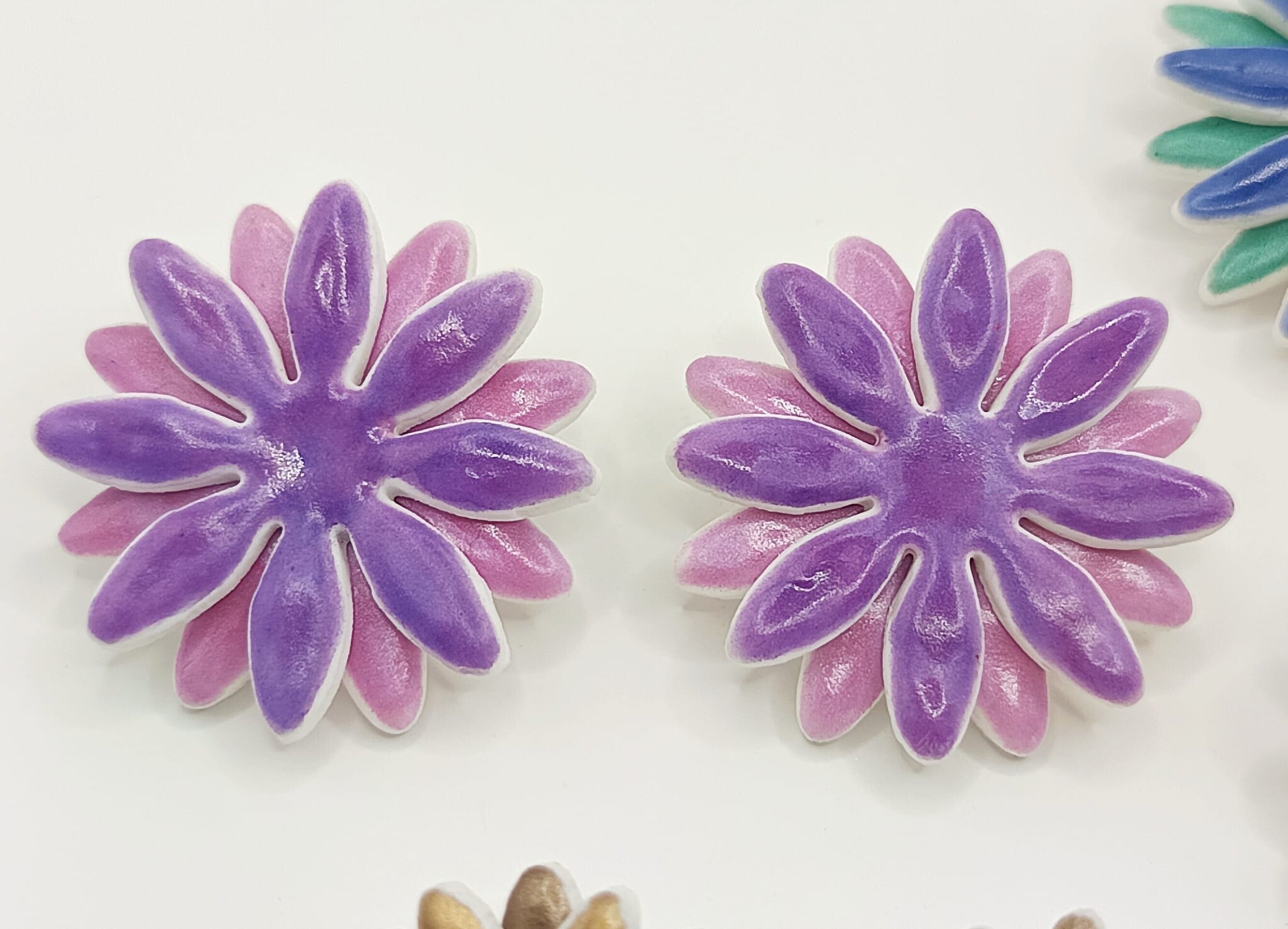 Margarita violeta y morada - 1