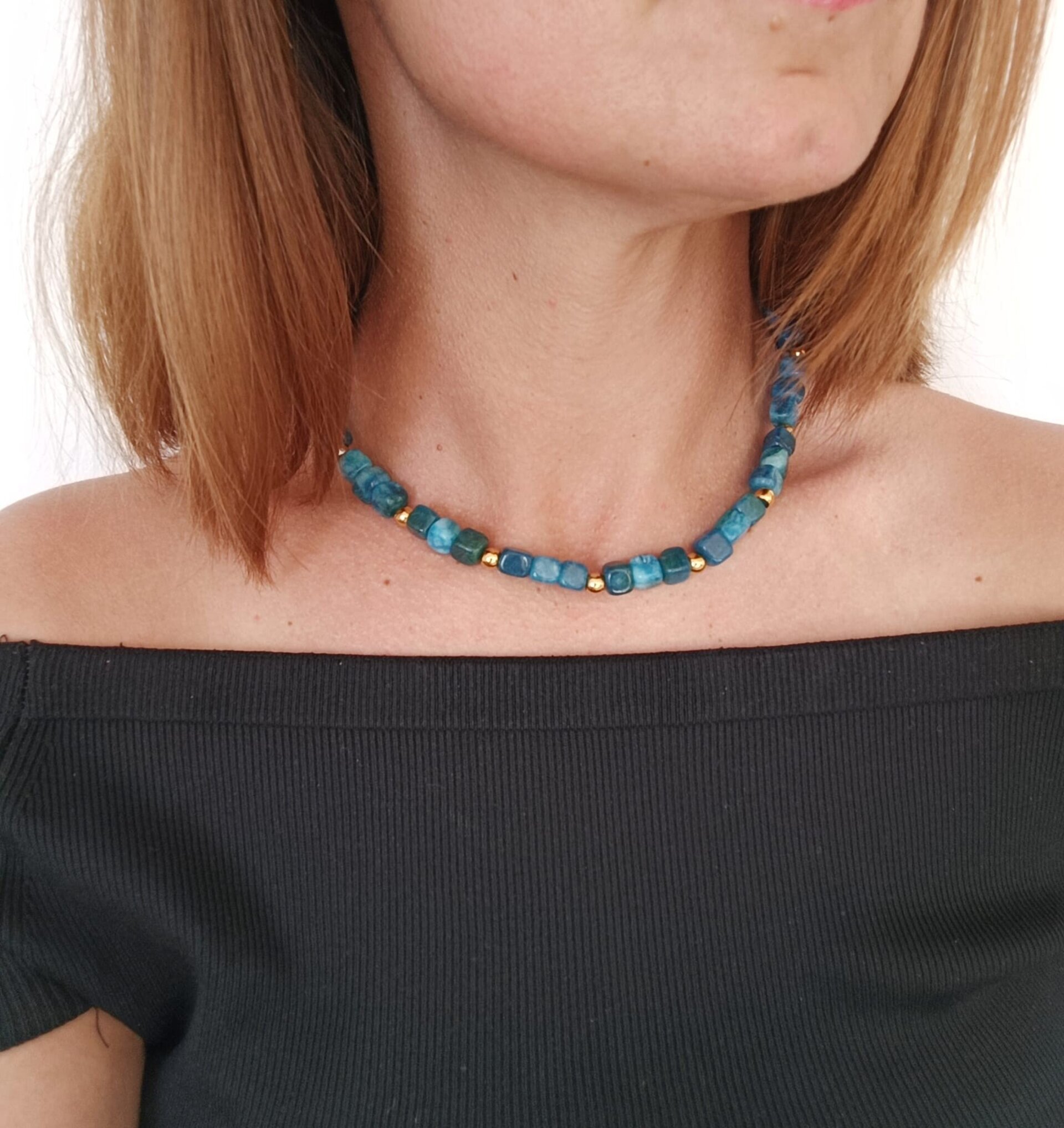Collar Aguamarina - 3