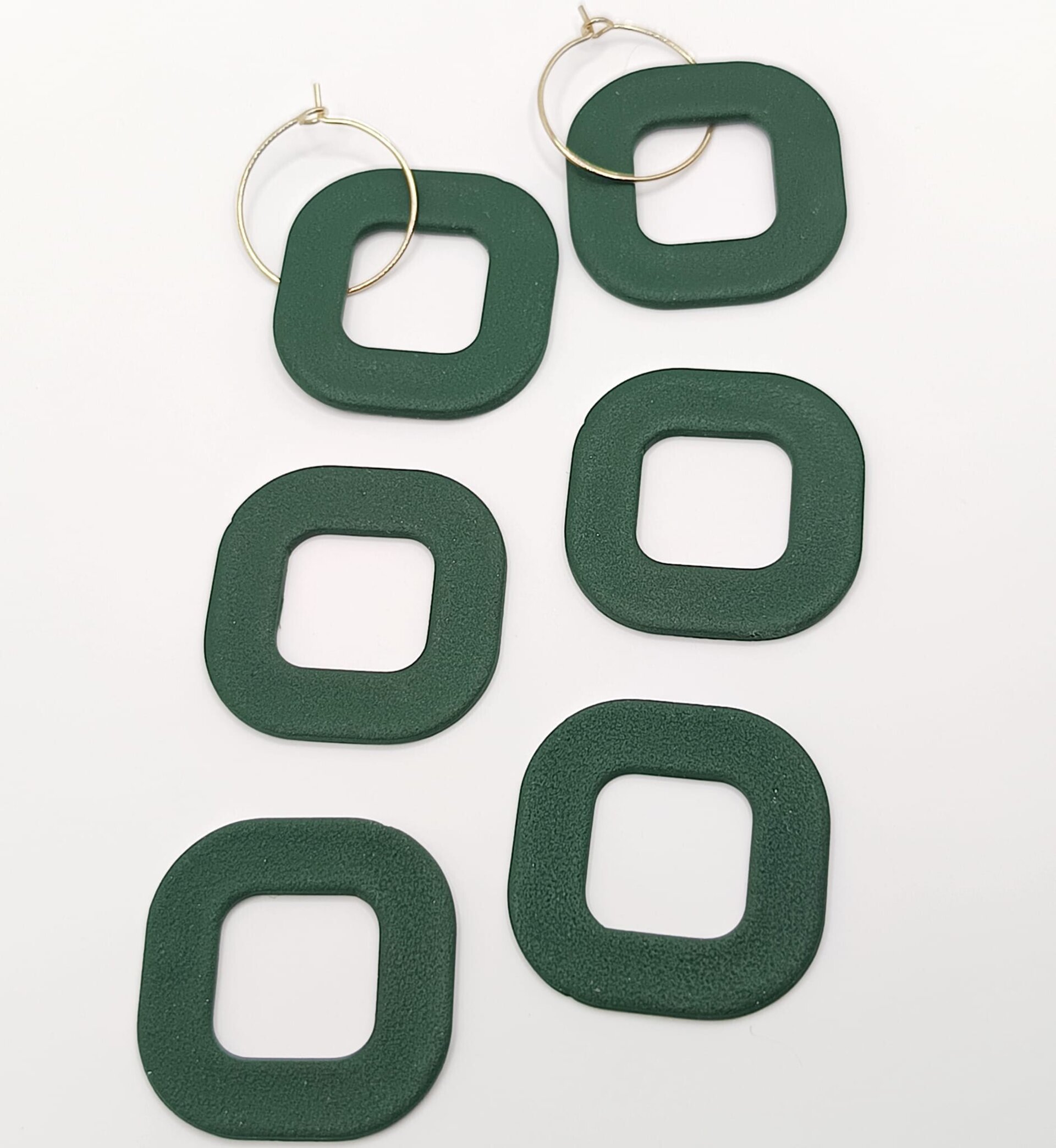 Square verde charm - 3